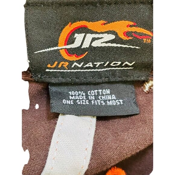 JR Nation Men Adult Hat Adjustable NASCAR Brown Cap Chase OSFM - Picture 5 of 5